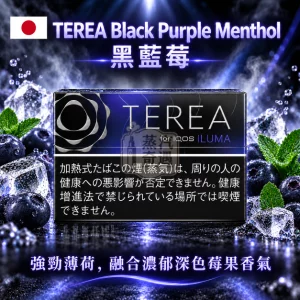 TEREA Black Purple Menthol 黑藍莓