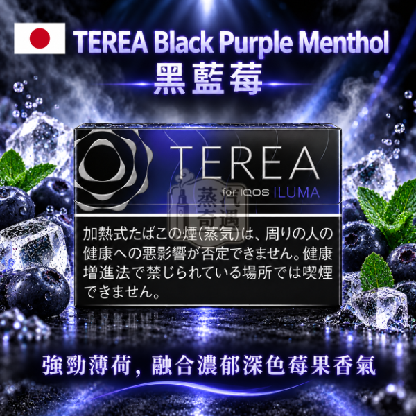 日版TEREA口味 黑藍莓|整條10盒|相容IQOS ILUMA系列主機|日本原裝現貨